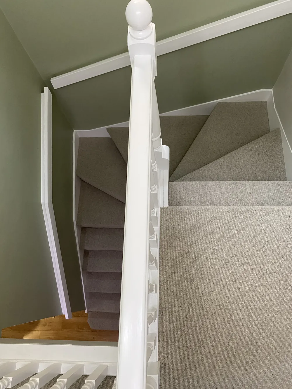 Stair and landing carpet